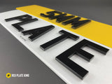 18 inch 5mm number plates