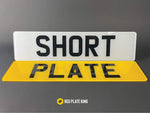 Standard Printed Number plates (18 inch)