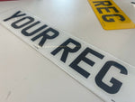 Printed Standard Number Plates Set