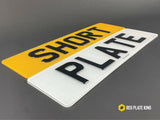 3D Gel Short Number Plates Set (14 Inch)